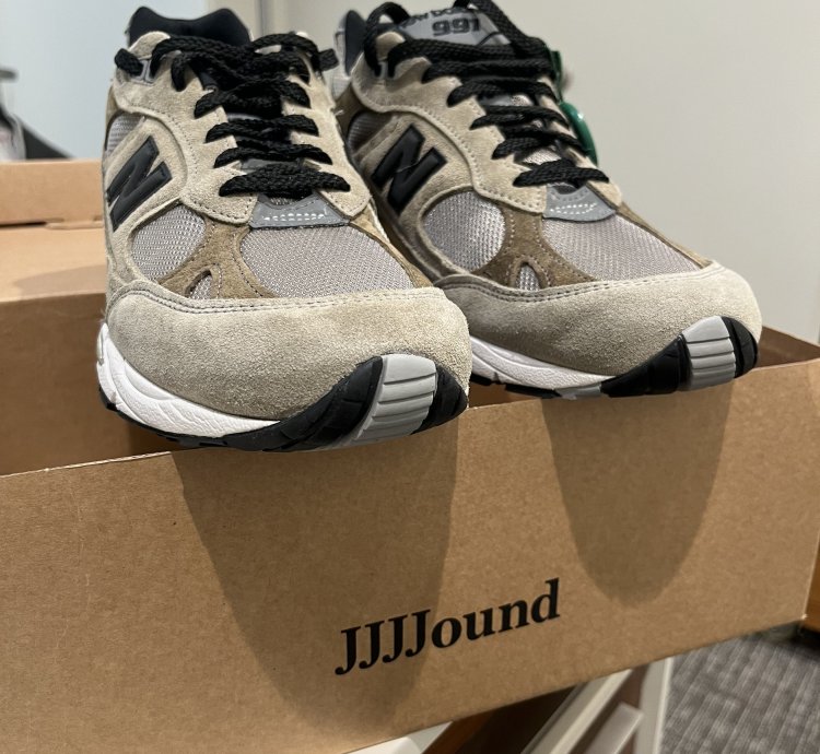 New Balance 991 Jjjjound 10 5 Brand New M991jja Grey Olive