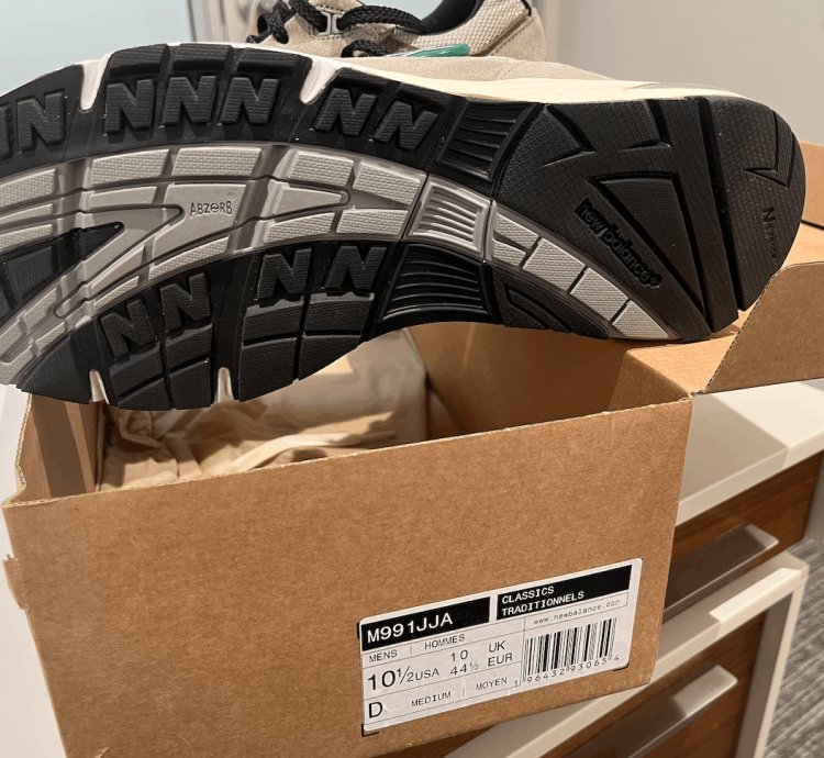 New Balance 991 Jjjjound 10 5 Brand New M991jja Grey Olive