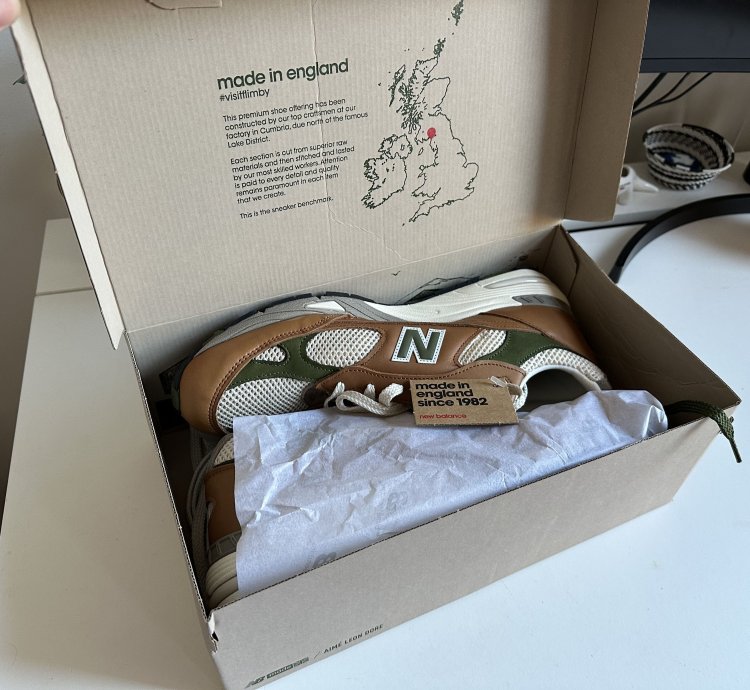 New Balance 991 Made In England Tan