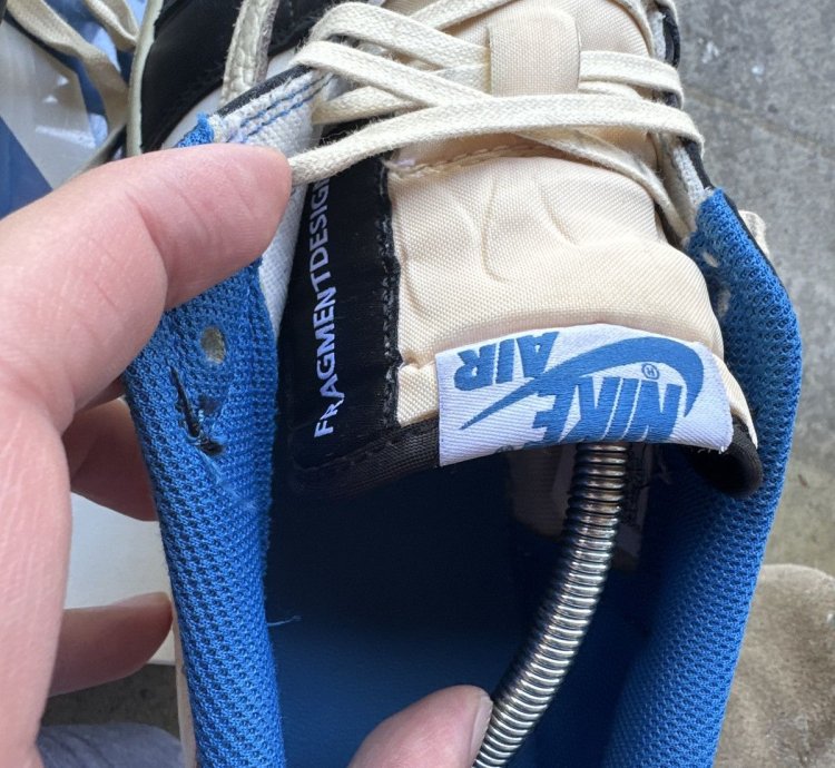 Nike Travis Scott Fragment Jordan 1 Low