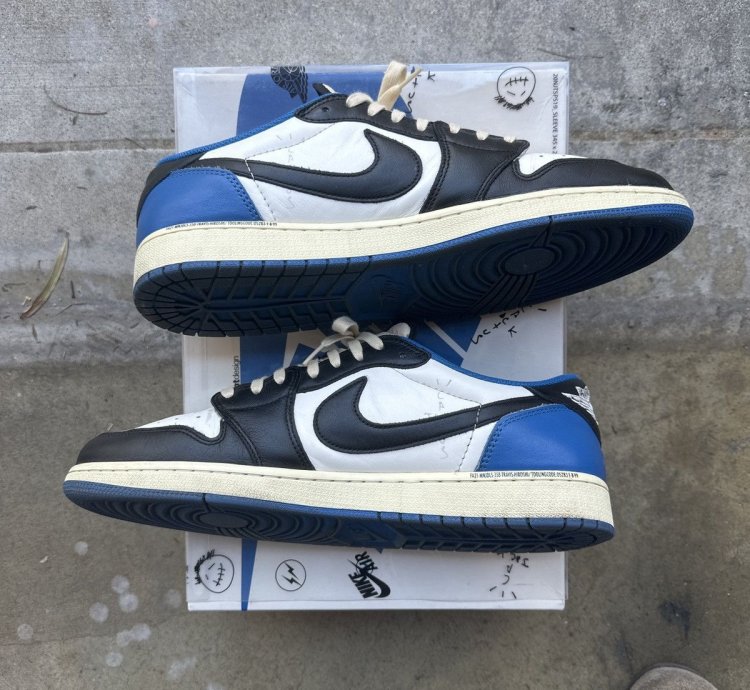 Nike Travis Scott Fragment Jordan 1 Low
