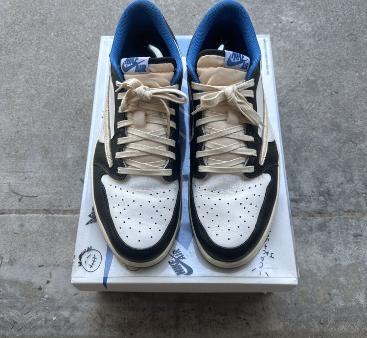 Nike Travis Scott Fragment Jordan 1 Low