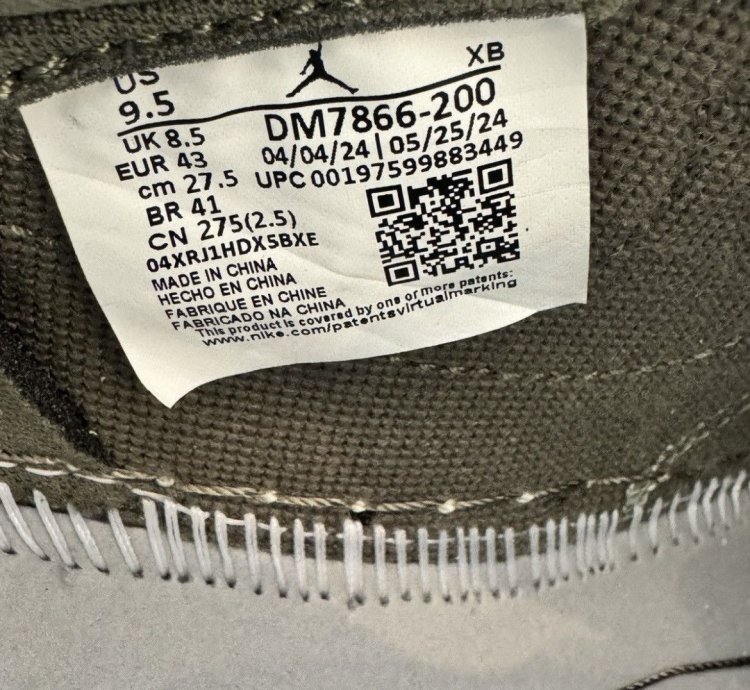 Nike Travis Scott Jordan 1 Low Medium Olive