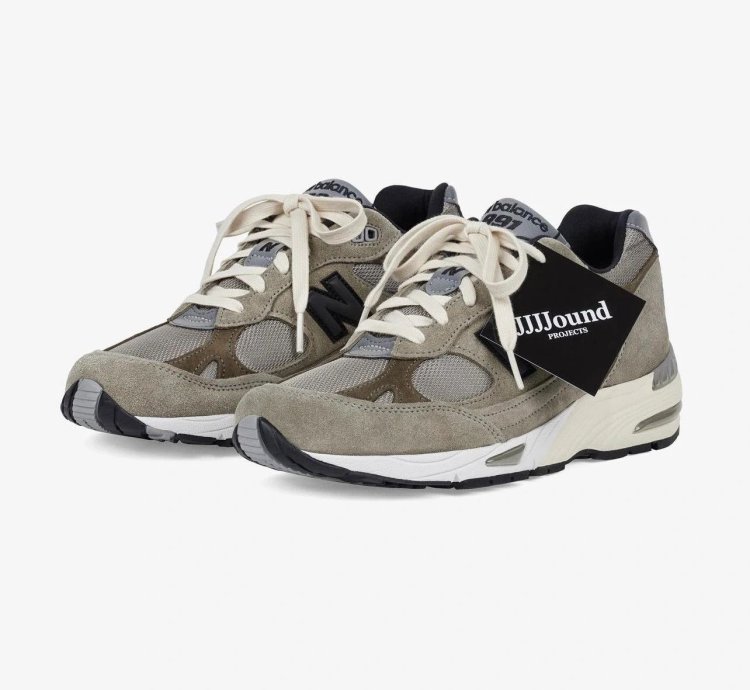 New Balance 991 Miuk Jjjjound Grey Olive