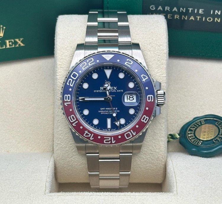 Rolex Gmt-master Ii Blue Dial