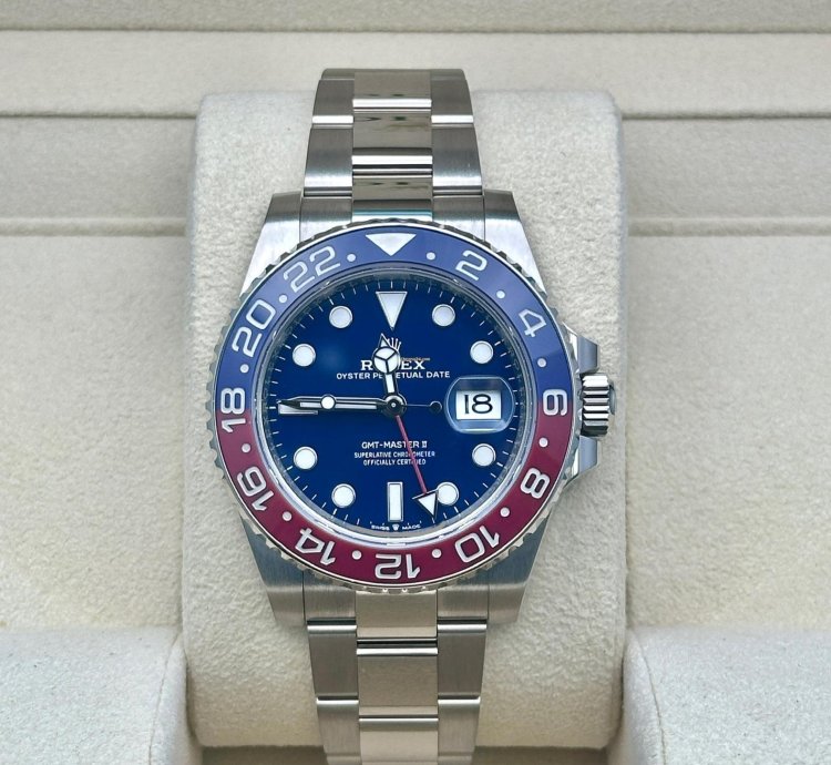Rolex Gmt-master Ii Blue Dial