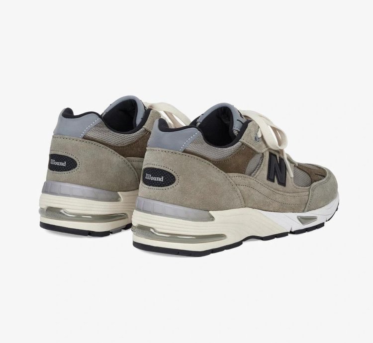 New Balance 991 Miuk Jjjjound Grey Olive