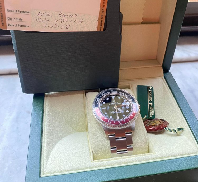 Rolex Gmt-master Ii Coke