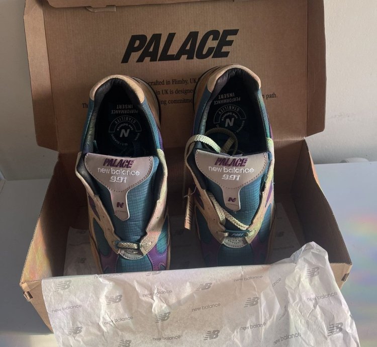 New Balance 991 Miuk Palace Teal