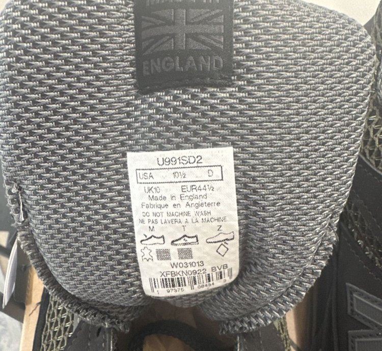 New Balance 991 V2 Stone Island