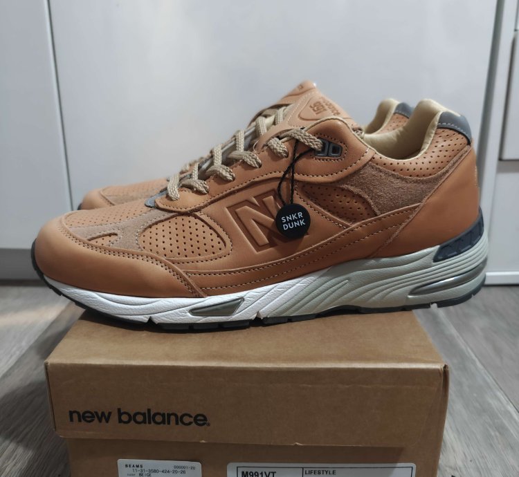New Balance 991 Vt Size 10 5 Vachetta Tan