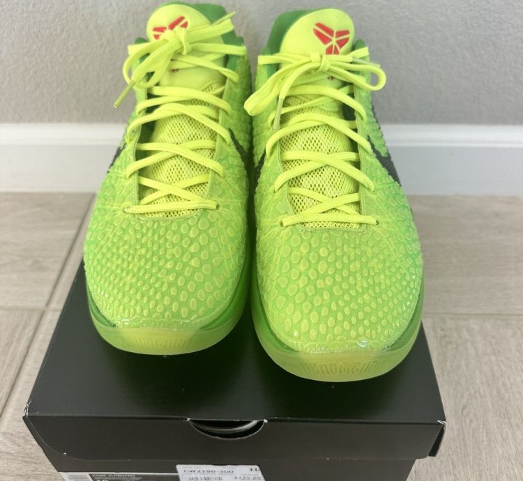 Nike Zoom Kobe 6 Protro Grinch 10 Mambacita Camo Reverse