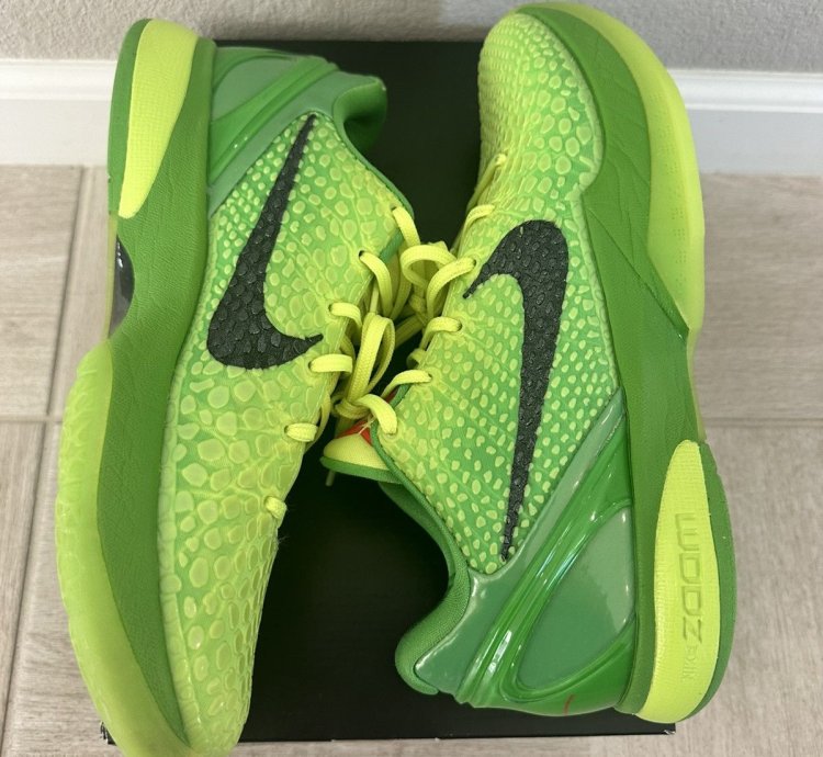 Nike Zoom Kobe 6 Protro Grinch 10 Mambacita Camo Reverse