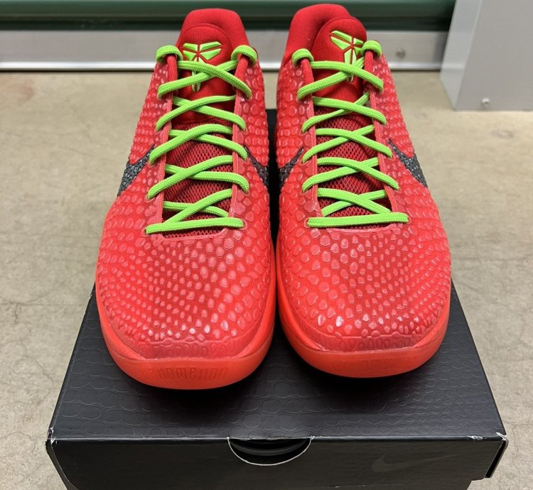Nike Zoom Kobe 6 Protro Reverse Grinch Size 9 5