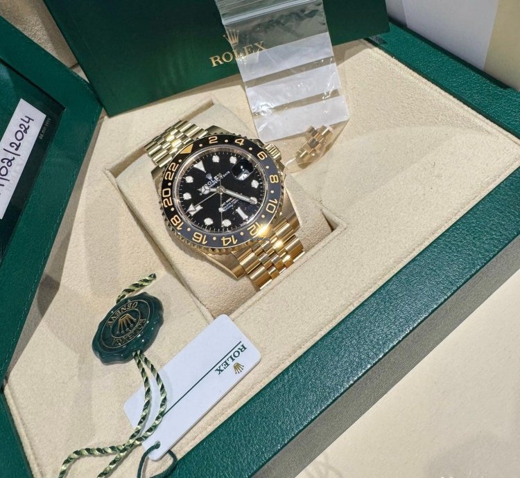 Rolex Gmt-master Ii Full Set 2024 Full Yellow Gmt Ll