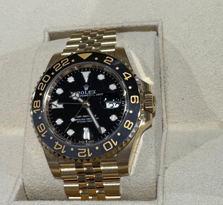 Rolex Gmt-master Ii Full Set 2024 Full Yellow Gmt Ll