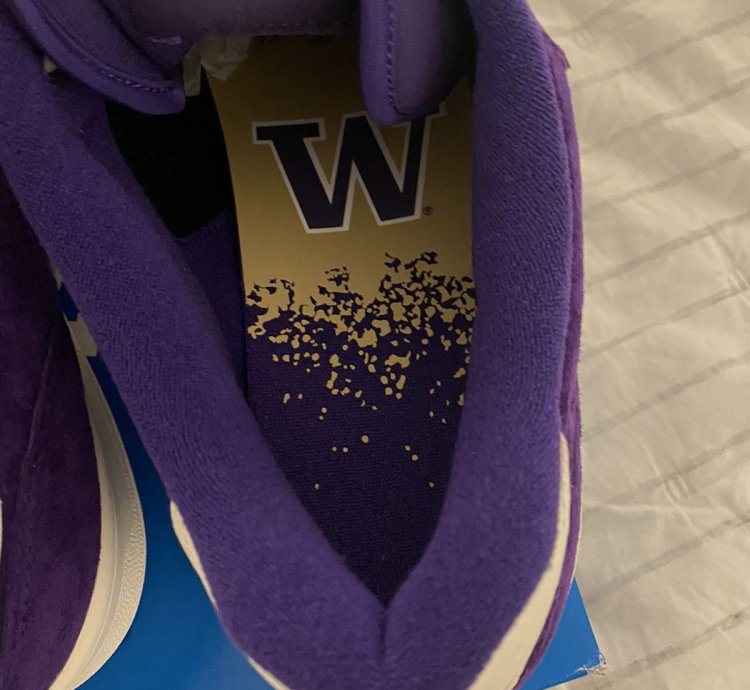 Adidas University Of Washington Rivalry Low Shoes Sz13 Nwt