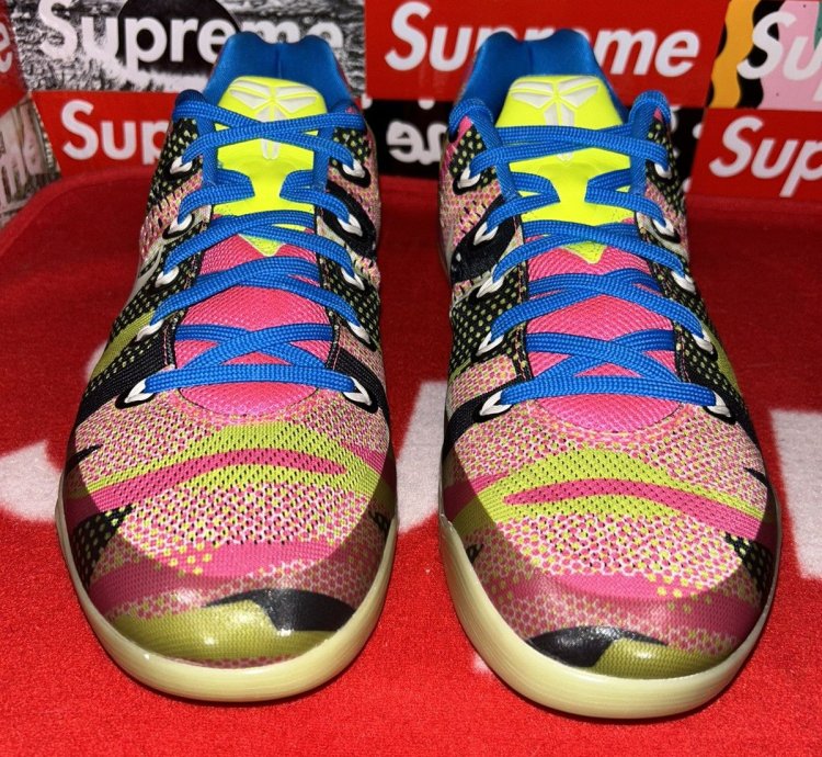 Nike Id Kobe 9 Ix Nikeid 688501-992 Size 12 Glow In The Dark