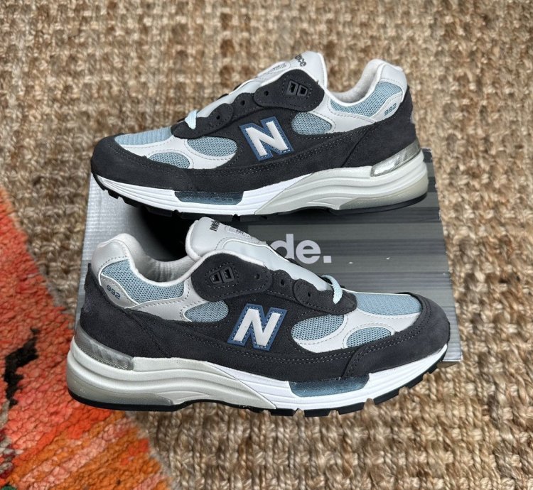 New Balance 992 Kith Steel Blue