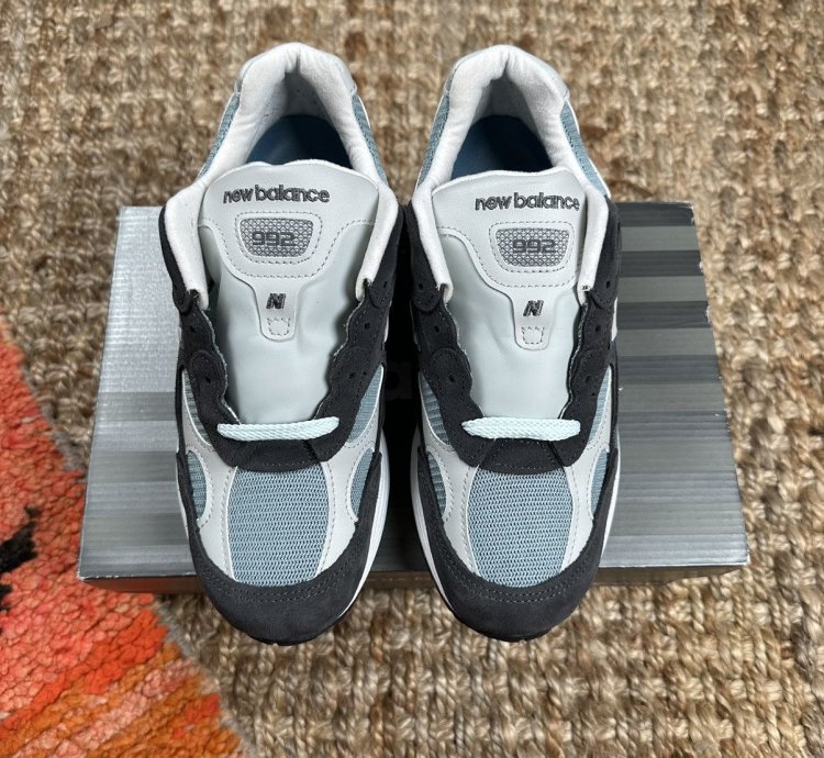 New Balance 992 Kith Steel Blue