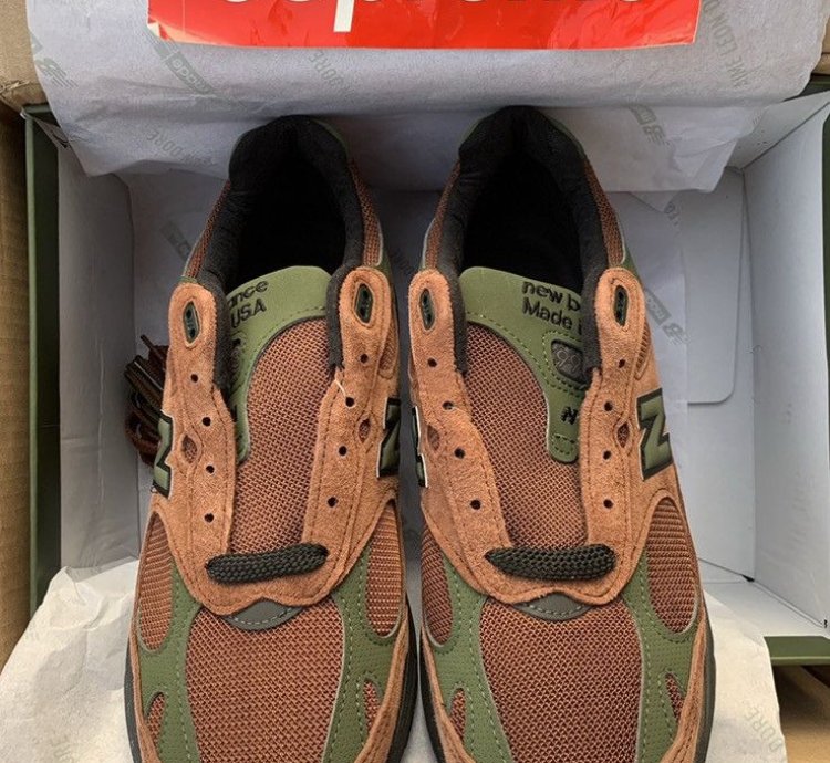 New Balance 993 Aime Leon Dore Brown