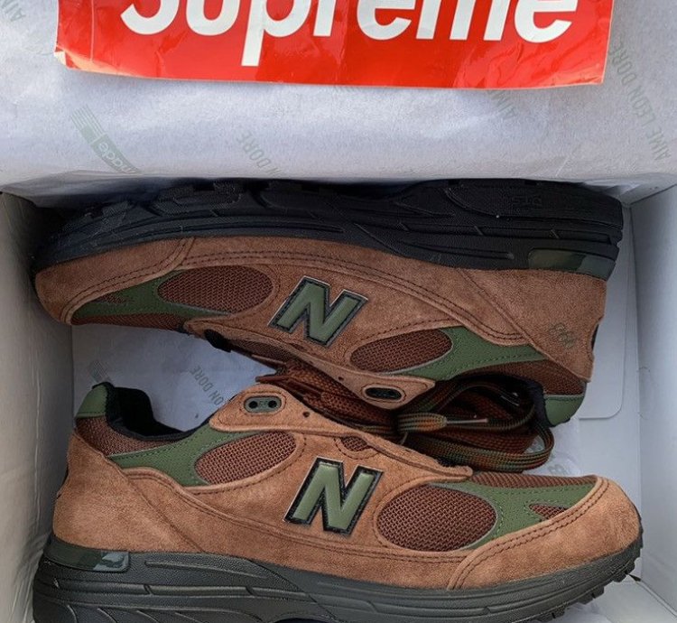New Balance 993 Aime Leon Dore Brown