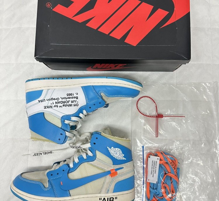 Off White Air Jordan 1 Retro High Og Unc