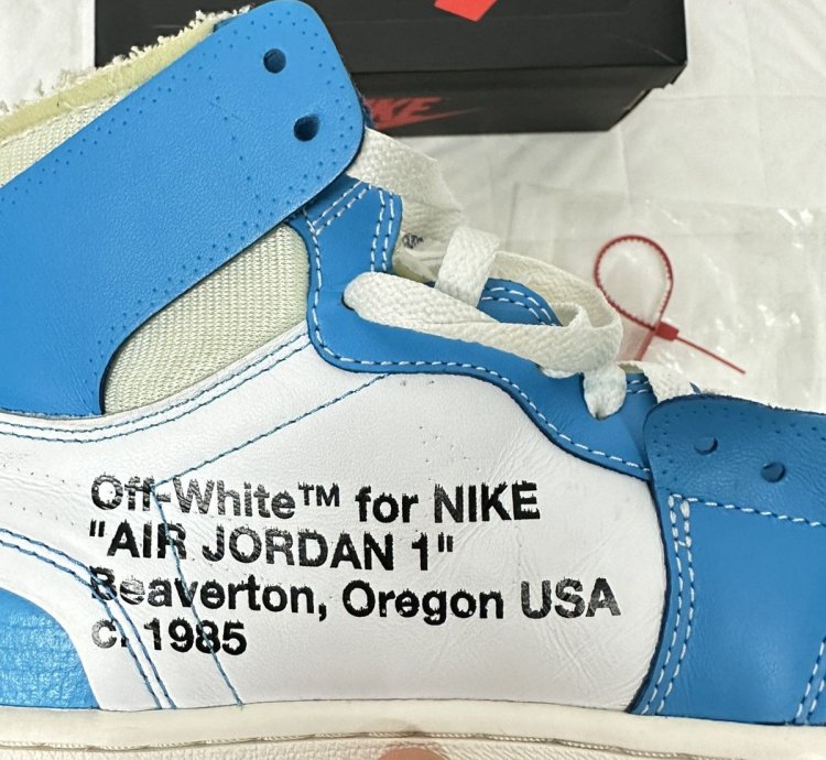 Off White Air Jordan 1 Retro High Og Unc