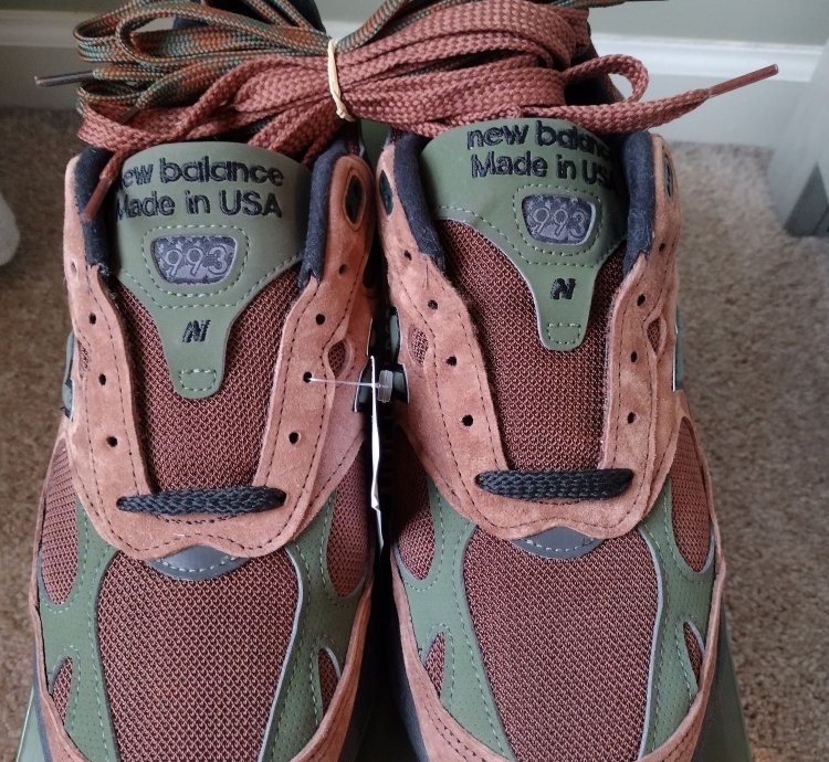 New Balance 993 Aime Leon Dore Brown beef Broccoli