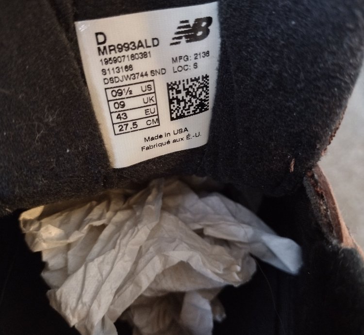 New Balance 993 Aime Leon Dore Brown beef Broccoli