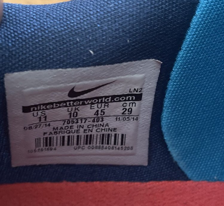 Nike Kobe 10 Blue Lagoon Size 11