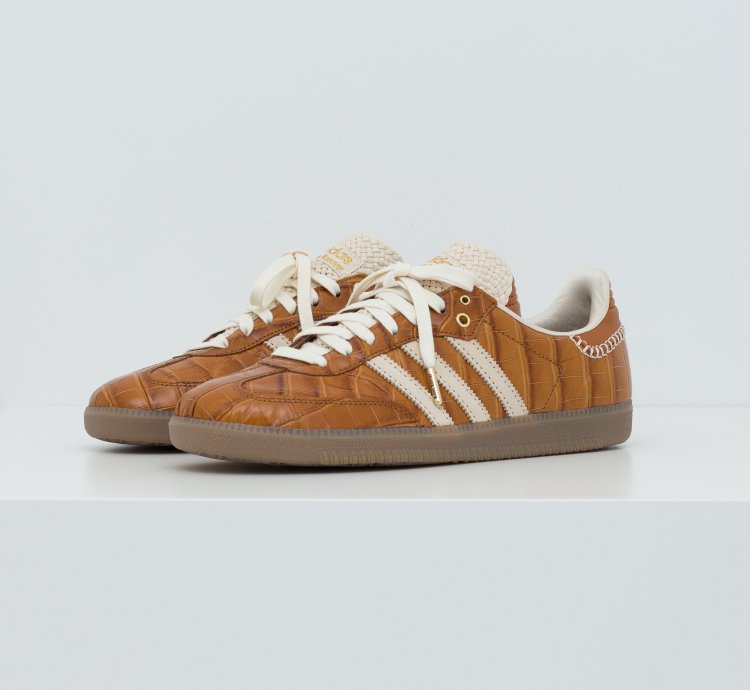 Adidas Wales Bonner Samba Og Croc Night Brown Jh9826