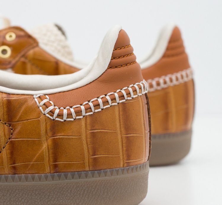 Adidas Wales Bonner Samba Og Croc Night Brown Jh9826