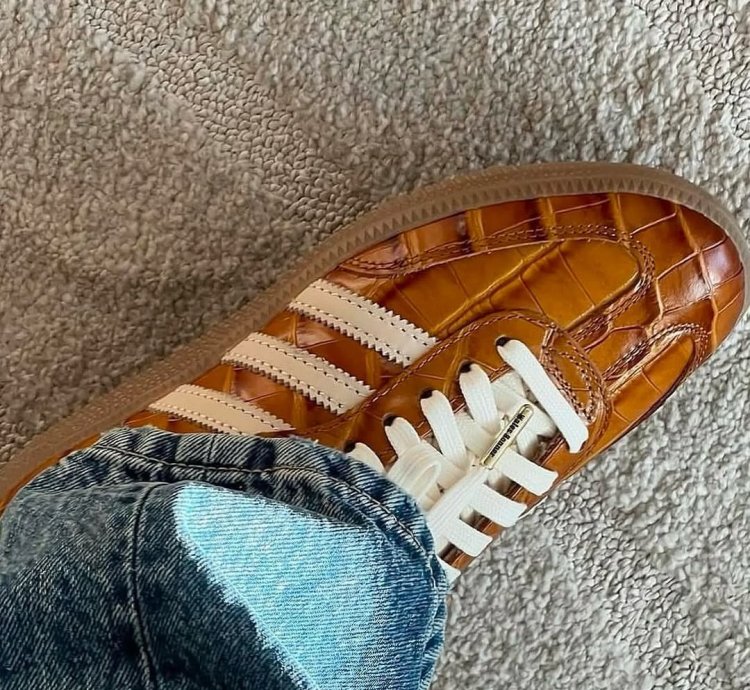Adidas Wales Bonner Samba Og Croc Night Brown Jh9826