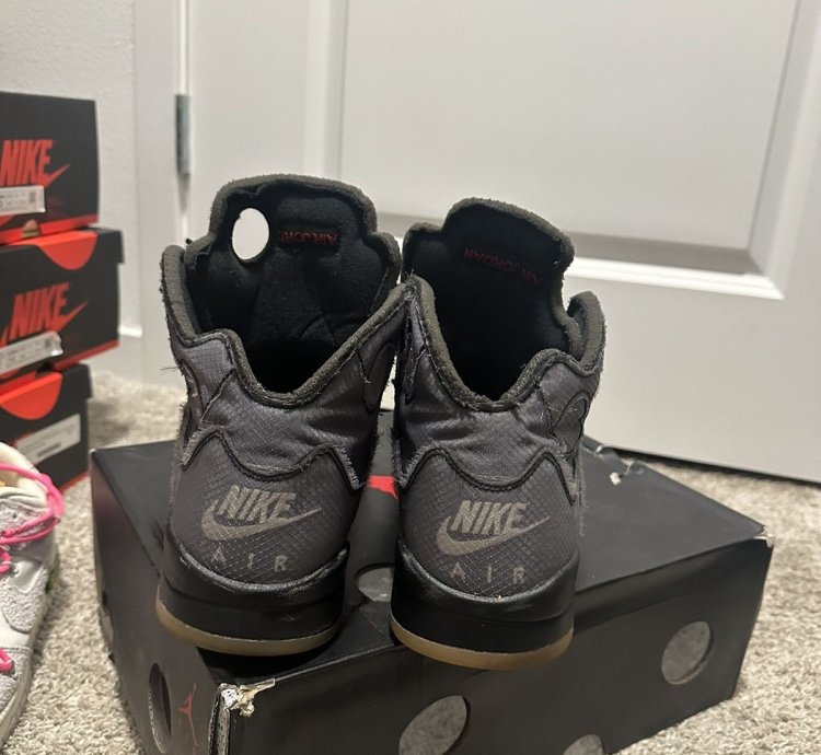 Off White Air Jordan 5 Muslin