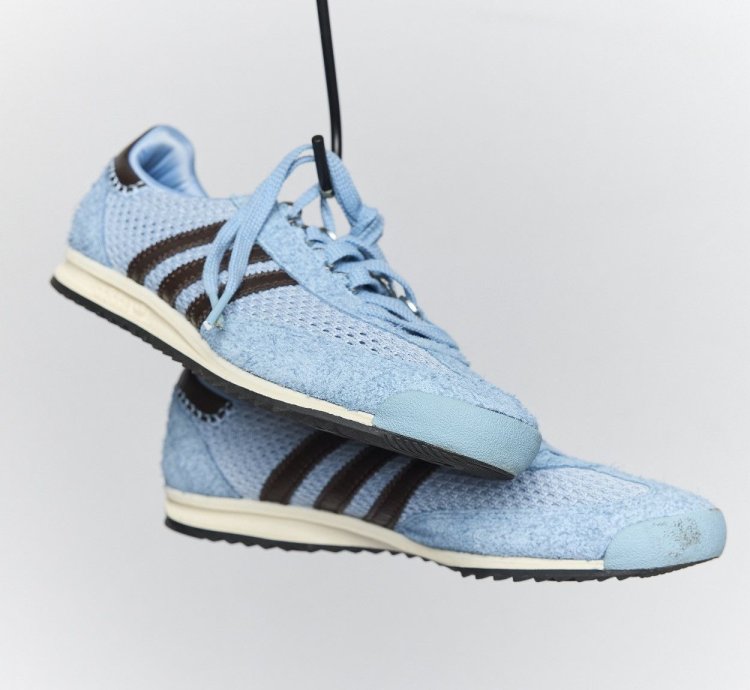 Adidas Wales Bonner Sl76 Ash Blue Sneakers