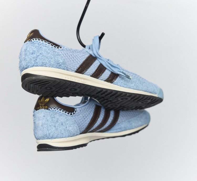 Adidas Wales Bonner Sl76 Ash Blue Sneakers