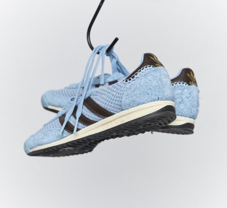 Adidas Wales Bonner Sl76 Ash Blue Sneakers