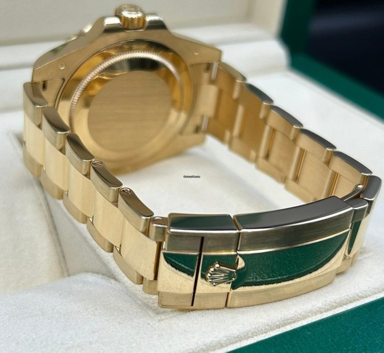 Rolex Gmt-master Ii Green Dial 116718ln Full Set