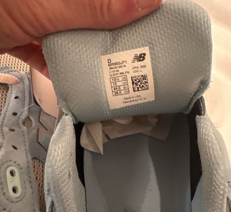 New Balance 993 Joe Freshgoods Performance Art Arctic Blue