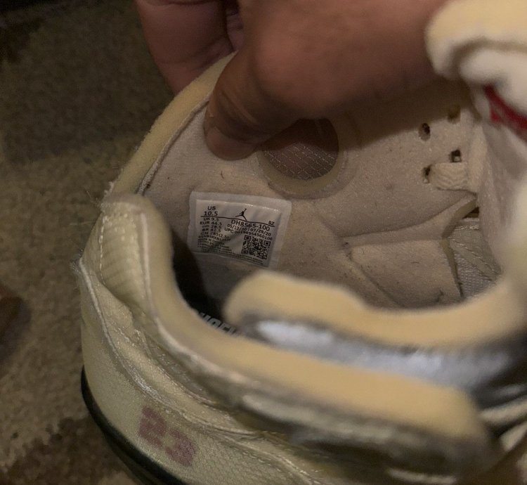 Off White Air Jordan 5 Sail