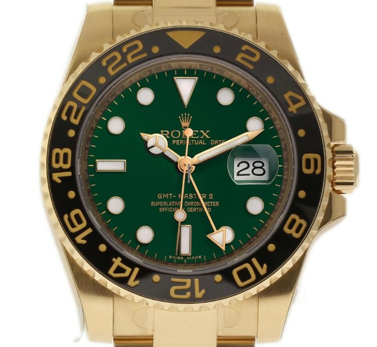 Rolex Gmt-master Ii Green Verde New Nuovo Plastic Italia