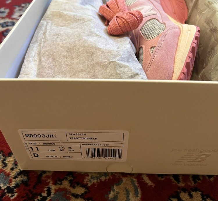 New Balance 993 Joe Freshgoods Performance Art Pink 11