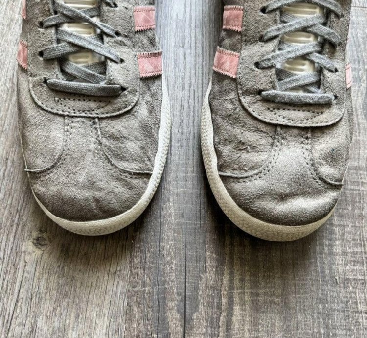 Adidas Wmns Gazelle Grey Raw Pink 7 5m