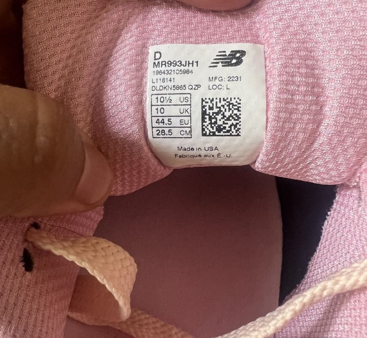 New Balance 993 Joe Freshgoods Performance Art Powder Pink