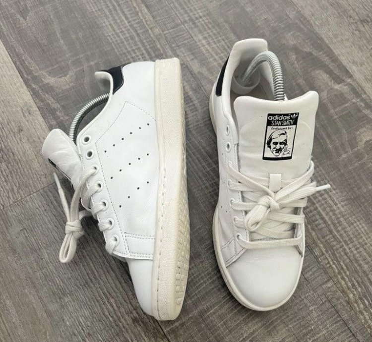 Adidas Wmns Stan Smith White Black 5 5m