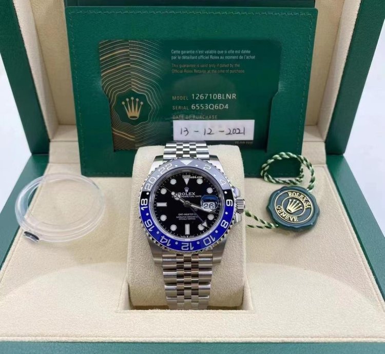Rolex Gmt-master Ii Jubilee Bracelet 126710blnr 2021