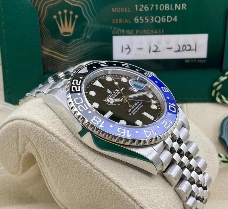 Rolex Gmt-master Ii Jubilee Bracelet 126710blnr 2021