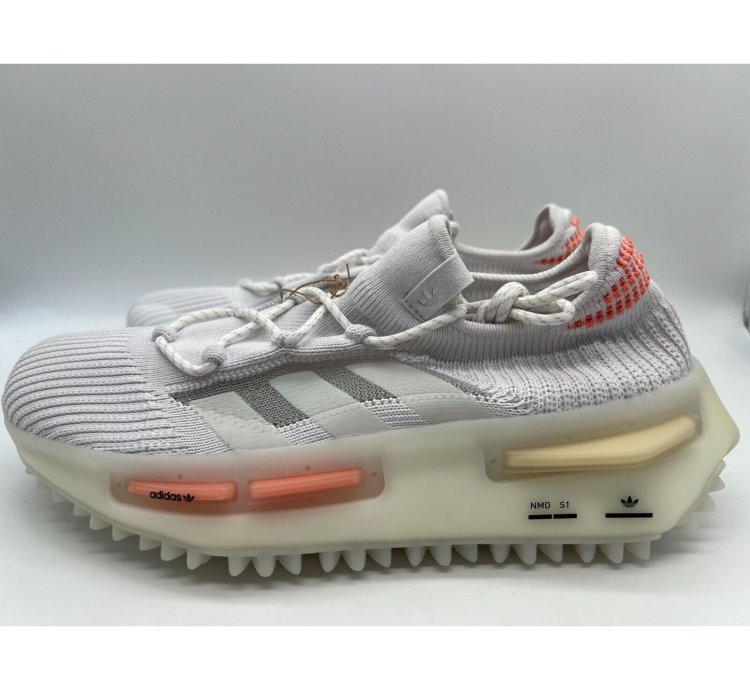 Adidas Women Nmd S1 Low Shoes Coral White Size 10 Nwt