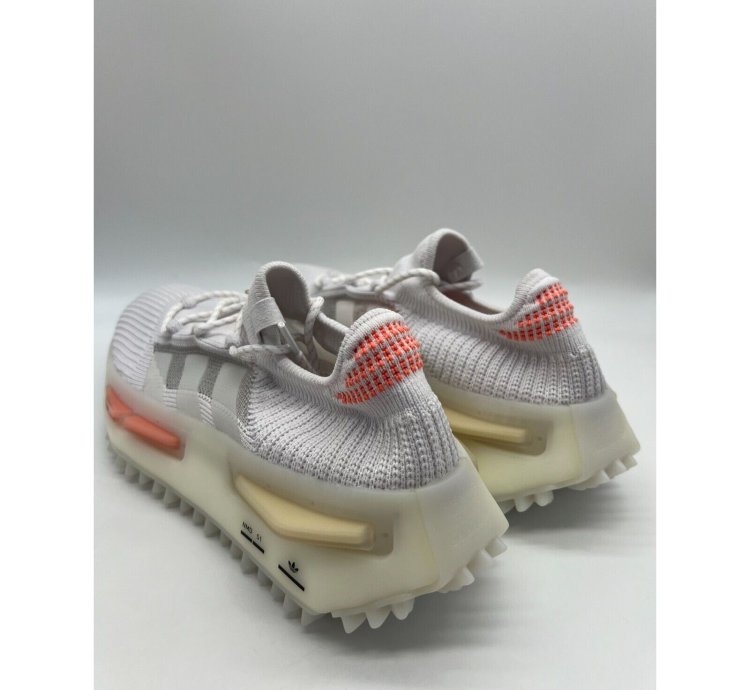 Adidas Women Nmd S1 Low Shoes Coral White Size 10 Nwt